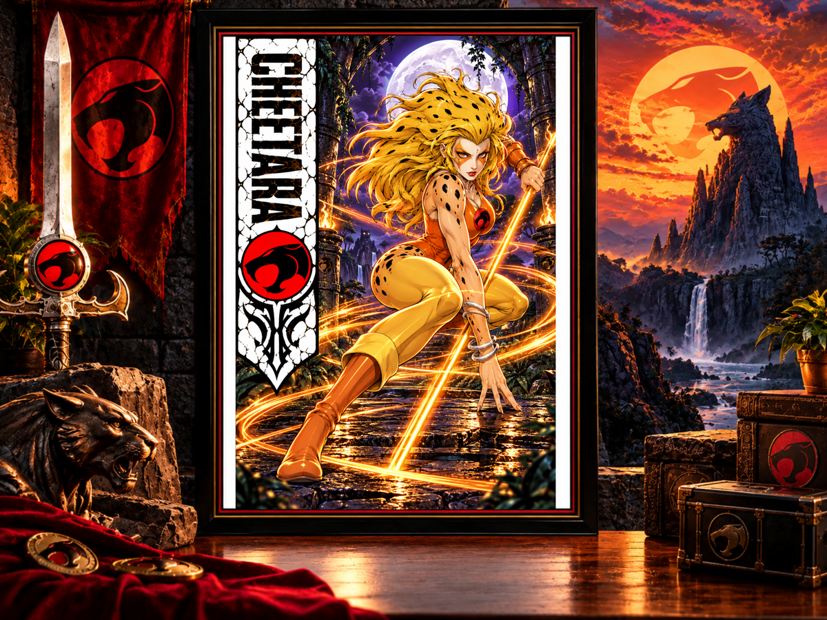 Thundercats CHEETARA 13x19 Art Print Poster | Choose 1 or Complete Set