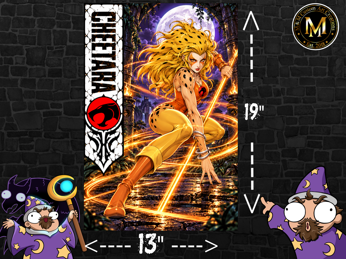 Thundercats CHEETARA 13x19 Art Print Poster | Choose 1 or Complete Set