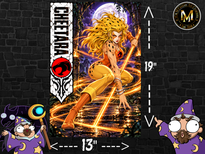 Thundercats CHEETARA 13x19 Art Print Poster | Choose 1 or Complete Set
