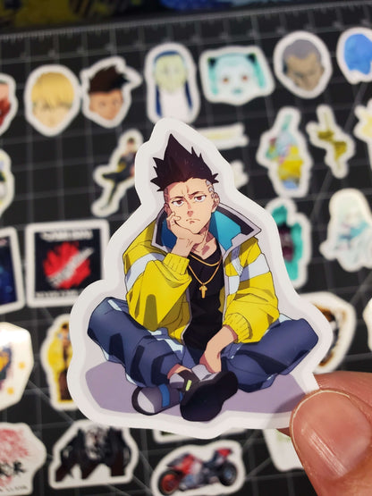Cyberpunk Stickers – 40x Glossy Vinyl Pack | Game & Edgerunners Anime Set | Laptop, Water Bottle, Journal