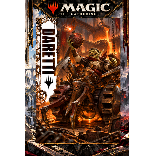 Magic The Gathering Daretti 13x19 Art Print Poster | Choose 1 or Full Set