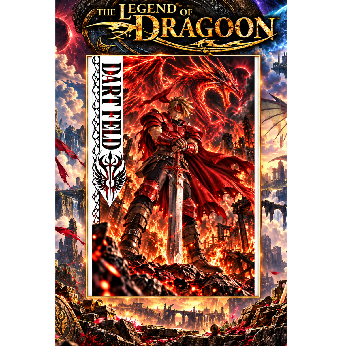 Legend of Dragoon DART 13x19 Art Print Poster | Choose 1 or Complete Set