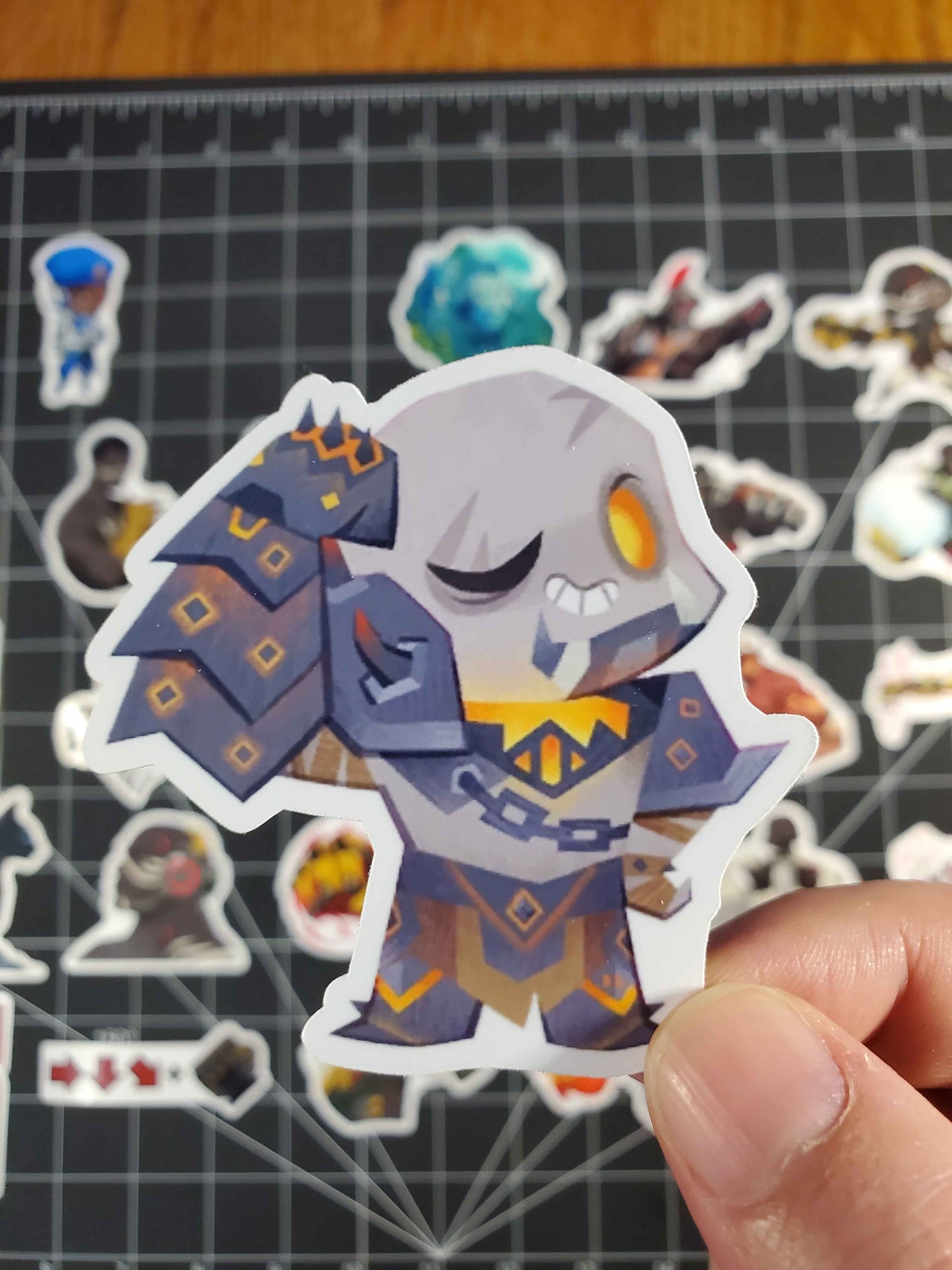 Overwatch 2 Doomfist Hero Spray's Sticker Set | 29 High Quality Glossy Vinyls