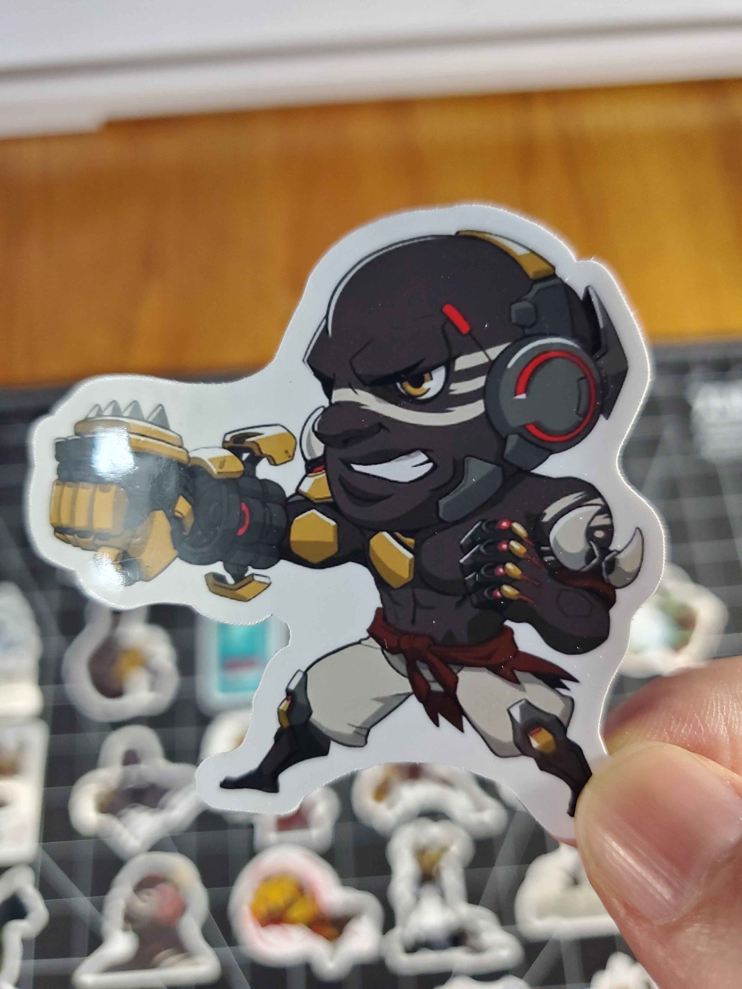 Overwatch 2 Doomfist Hero Spray's Sticker Set | 29 High Quality Glossy Vinyls