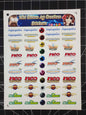 Pokemon E-Card, Legendary & Neo Series Set Logo Symbols 9 Glossy Vinyl Stickers