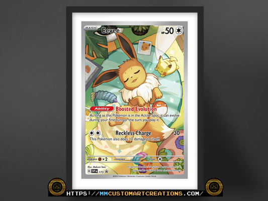 Eevee #173 Prismatic Evolutions Scarlet & Violet Promo (SVP) Poster Print - Available in Two Sizes