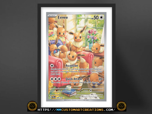 Eevee #188 Illustration Rare Twilight Masquerade (TWM) Poster Print - Available in Two Sizes