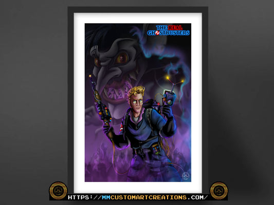 The Real Ghostbusters Poster Prints | Classic Cartoon Wall Art | Perfect Gift