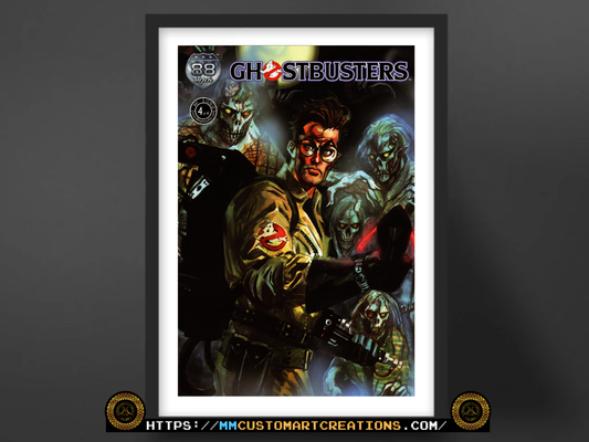 Ghostbusters Legion #4 Egon Spengler Comic Cover Poster Print 8.5x11" or 13x19"