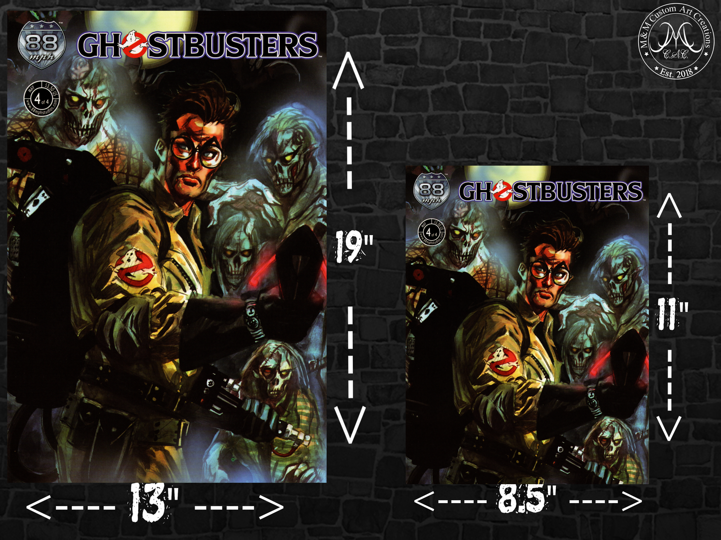 Ghostbusters Legion #4 Egon Spengler Comic Cover Poster Print 8.5x11" or 13x19"