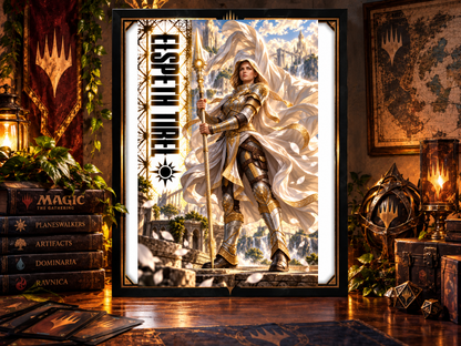 Magic The Gathering Elspeth Tirel 13x19 Art Print Poster | Choose 1 or Full Set