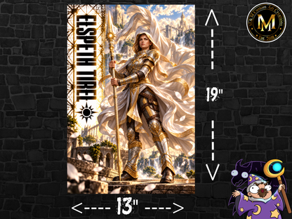 Magic The Gathering Elspeth Tirel 13x19 Art Print Poster | Choose 1 or Full Set