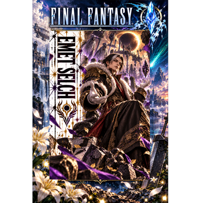 Final Fantasy Emet Selch 13x19 Art Print Poster | Choose 1 or Complete Set
