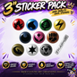 Pokemon TCG Energy Symbol Stickers 3" Glossy Vinyl Set of 11 Card Game Decals