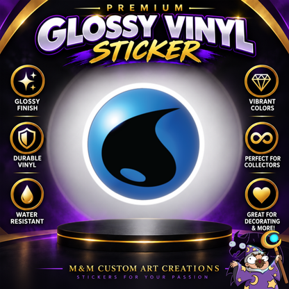 Pokemon TCG Energy Symbol Stickers 3" Glossy Vinyl Set of 11 Card Game Decals