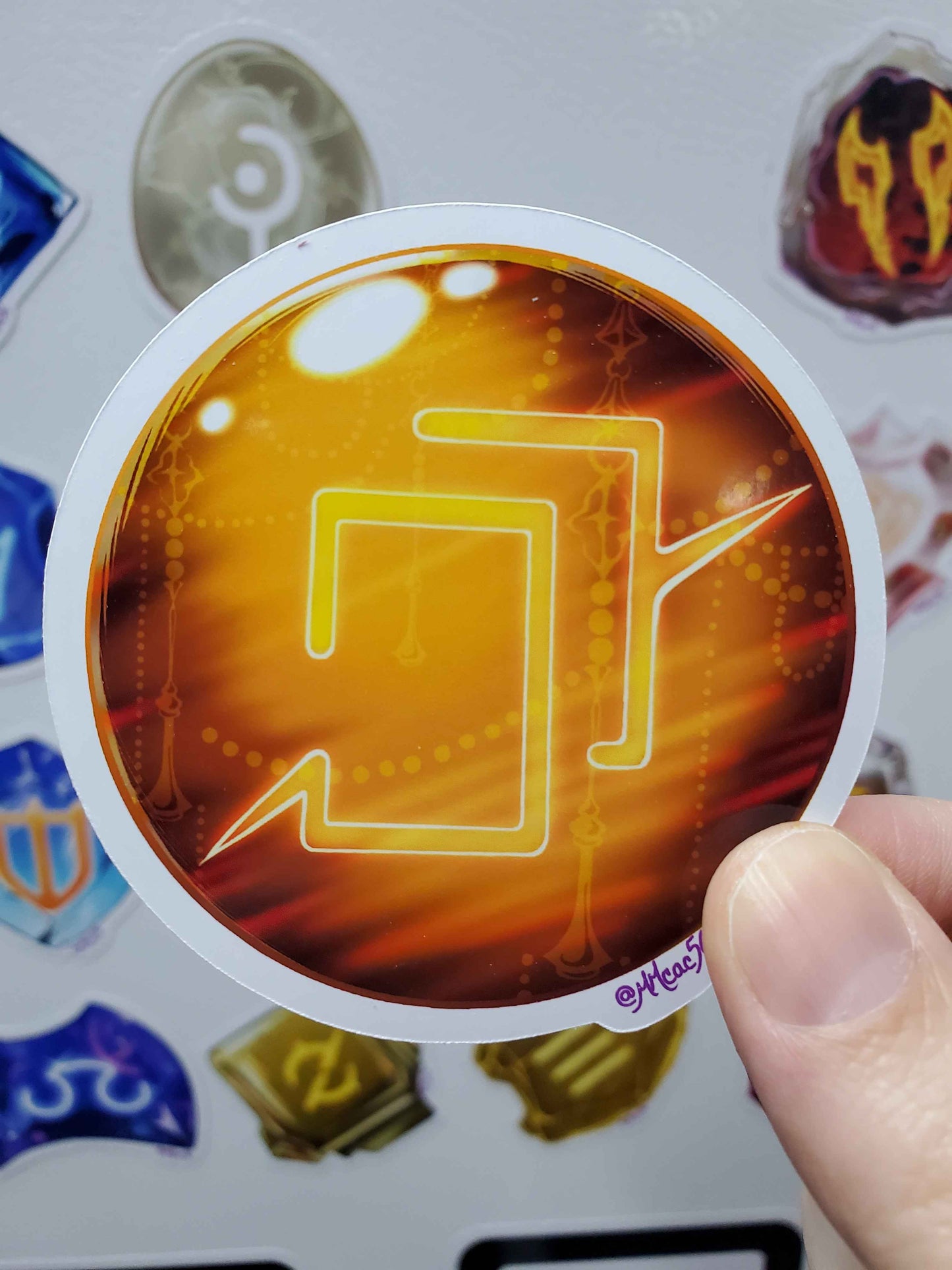 Final Fantasy 14 Soul Crystal Magnets | Complete Set of 22 FF14 Job Icons FFXIV