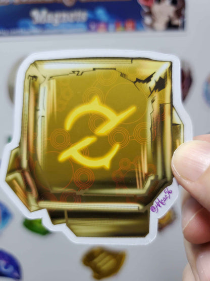 Final Fantasy 14 Soul Crystal Magnets | Complete Set of 22 FF14 Job Icons FFXIV