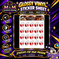 Ghostbusters 2 Logo Glossy Vinyl Sticker SHEETS