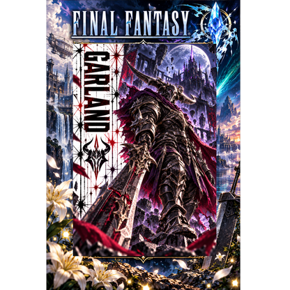 Final Fantasy Garland 13x19 Art Print Poster | Choose 1 or Complete Set