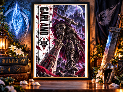 Final Fantasy Garland 13x19 Art Print Poster | Choose 1 or Complete Set