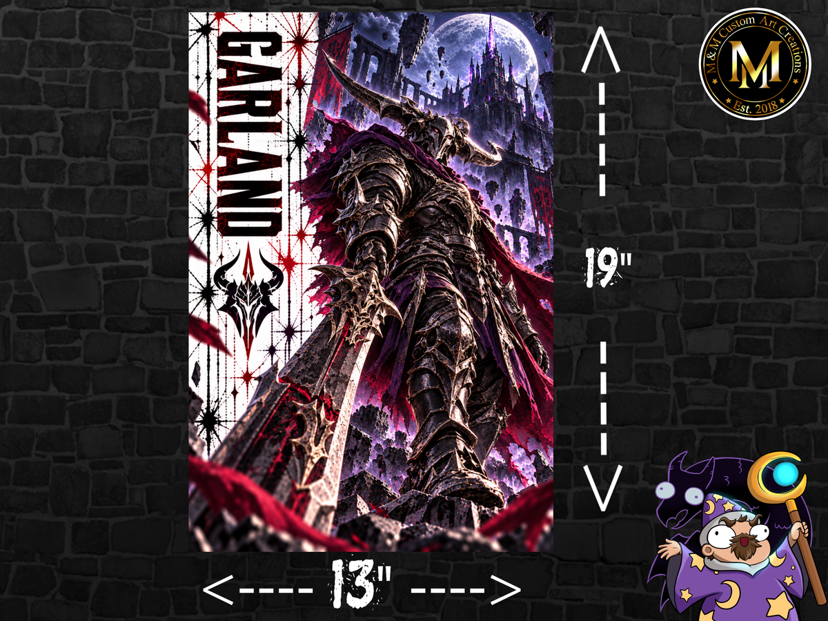 Final Fantasy Garland 13x19 Art Print Poster | Choose 1 or Complete Set