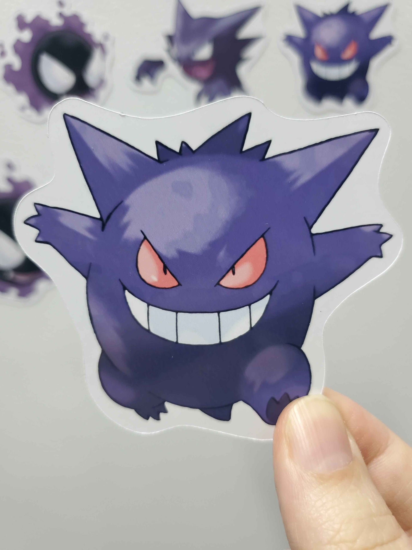 Gastly Haunter Gengar Magnet Set | Pokemon Fridge Magnets | Ghost Types