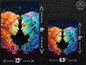 Gemini Astrology Poster Prints | Zodiac Wall Art | Astrological Sign Decor | Great Gift Ideas