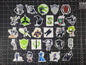 Overwatch 2 Genji Hero Spray's Sticker Set | 28 High Quality Glossy Vinyls