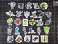 Overwatch 2 Genji Hero Spray's Sticker Set | 28 High Quality Glossy Vinyls