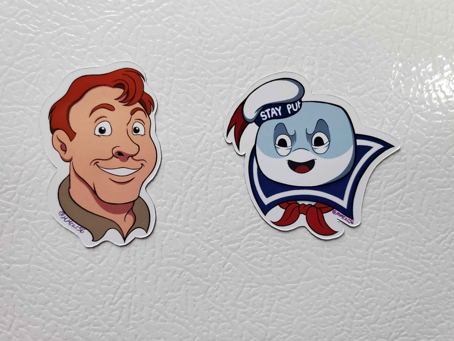 The Real Ghostbusters Magnets Set of 14 - Classic 80s Cartoon Heroes & Villains