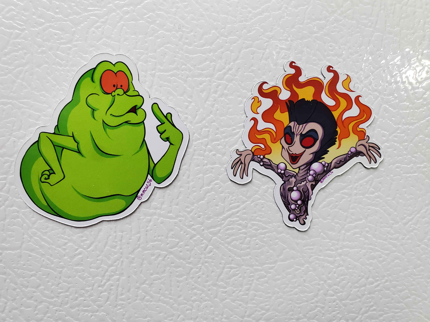 The Real Ghostbusters Magnets Set of 14 - Classic 80s Cartoon Heroes & Villains
