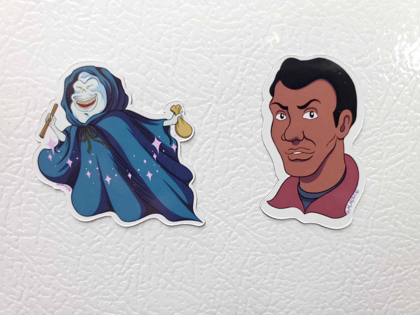 The Real Ghostbusters Magnets Set of 14 - Classic 80s Cartoon Heroes & Villains