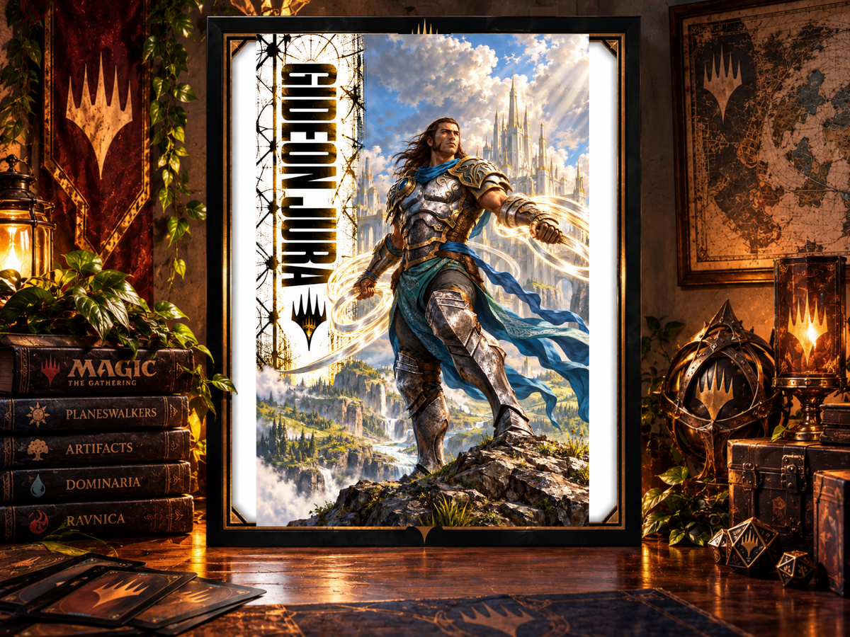 Magic The Gathering Gideon 13x19 Art Print Poster | Choose 1 or Complete Set