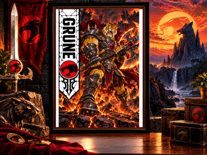 Thundercats GRUNE 13x19 Art Print Poster | Choose 1 or Complete Set