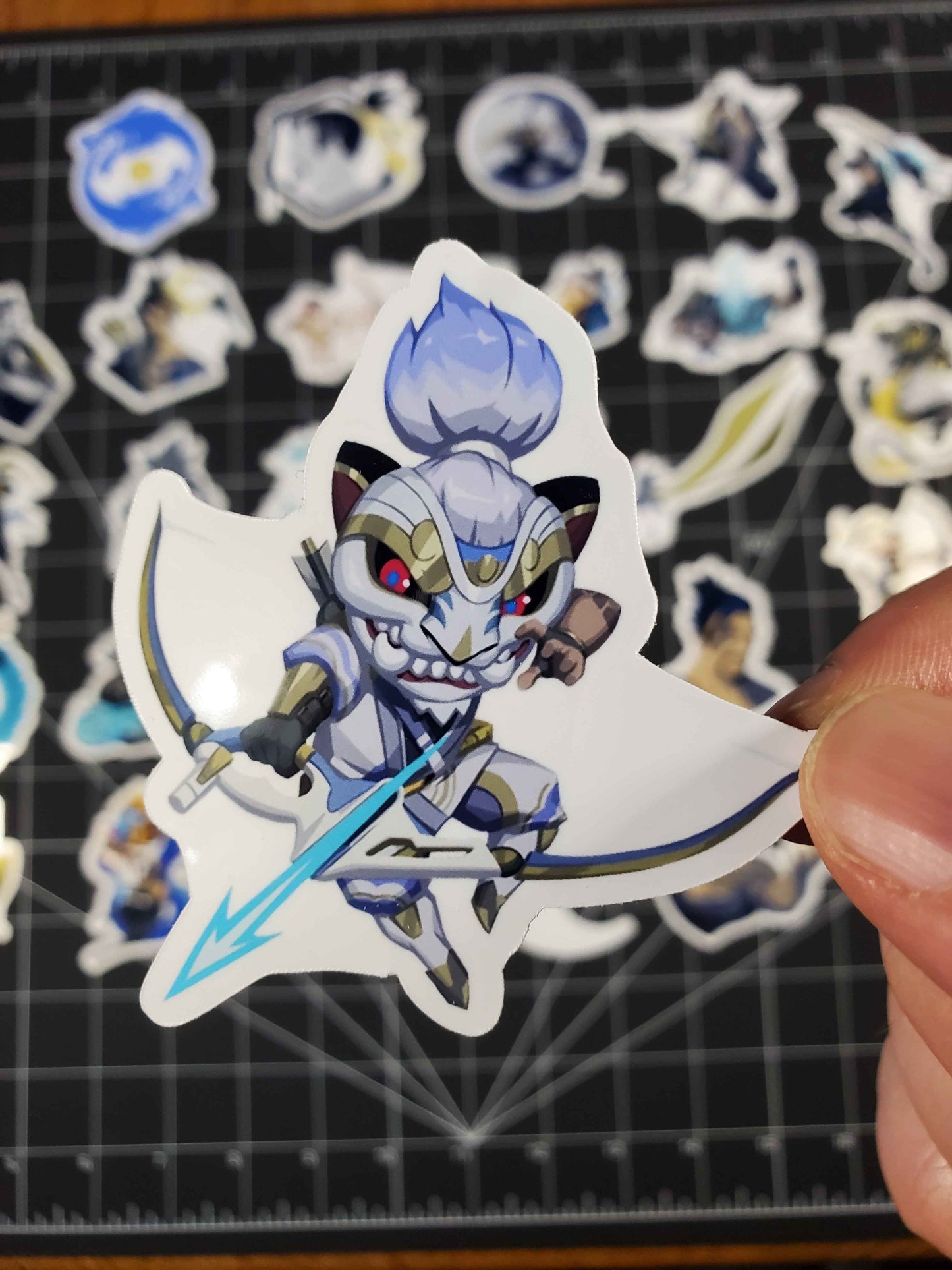 Hanzo Overwatch 2 Hero Spray's Sticker Set | 29 High Quality Glossy Vinyls