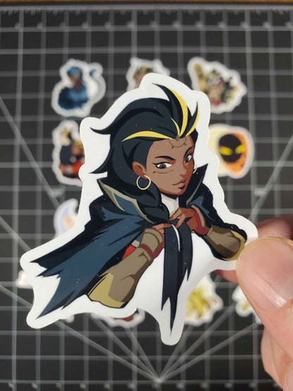 Overwatch 2 Illari Hero Spray's Sticker Set | 13 High Quality Glossy Vinyls