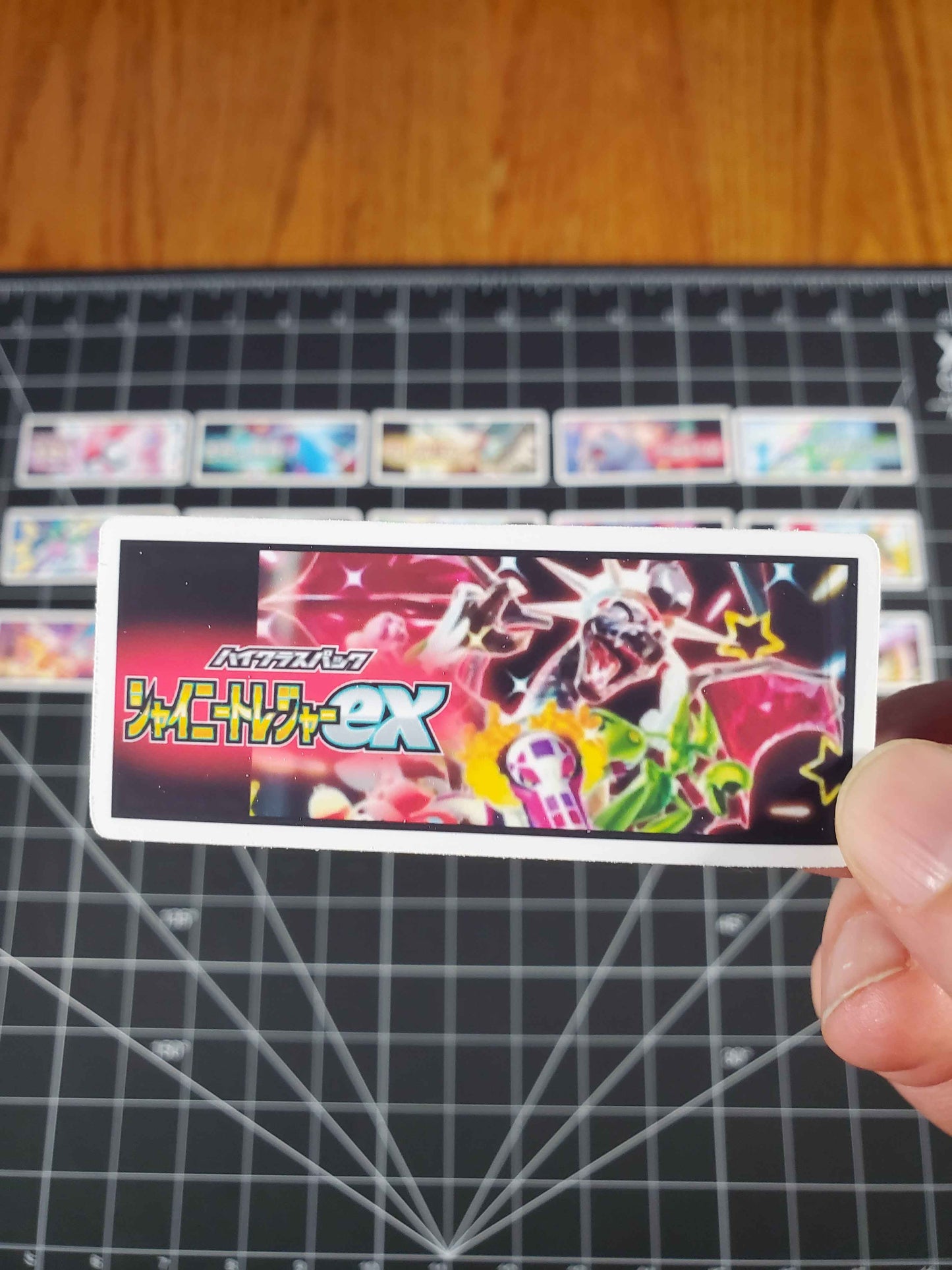 Japanese Scarlet & Violet Set Logo Stickers - Premium Glossy Vinyl Stickers