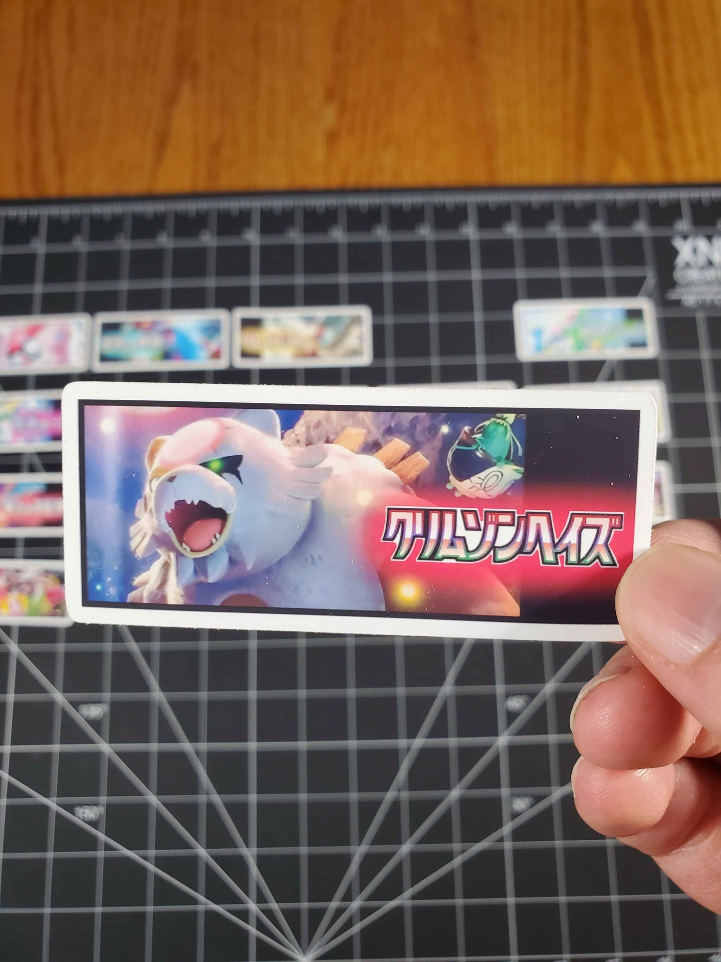 Japanese Scarlet & Violet Set Logo Stickers - Premium Glossy Vinyl Stickers