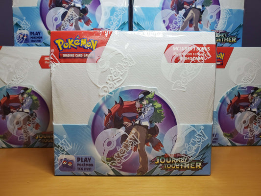 Journey Together Booster Boxes – Pokémon TCG | Factory Sealed Booster Packs, Cards & Promo