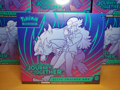 Journey Together Elite Trainer Box (ETB) – Pokémon TCG | Factory Sealed Booster Packs, Cards & Accessories