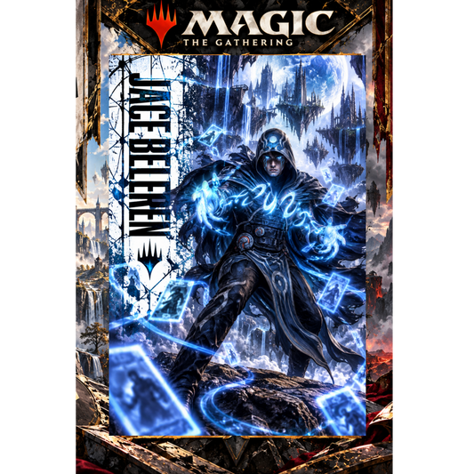 Magic The Gathering Jace 13x19 Art Print Poster | Choose 1 or Complete Set