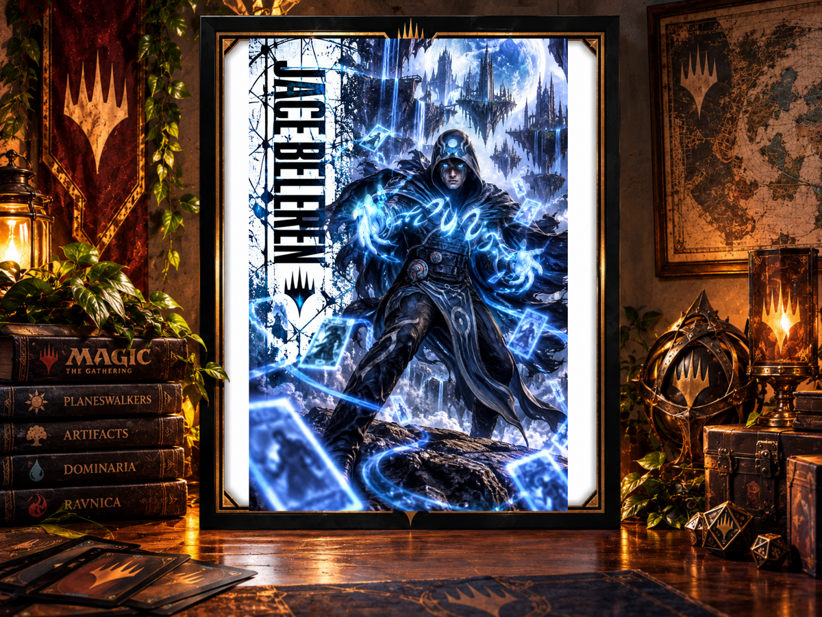 Magic The Gathering Jace 13x19 Art Print Poster | Choose 1 or Complete Set