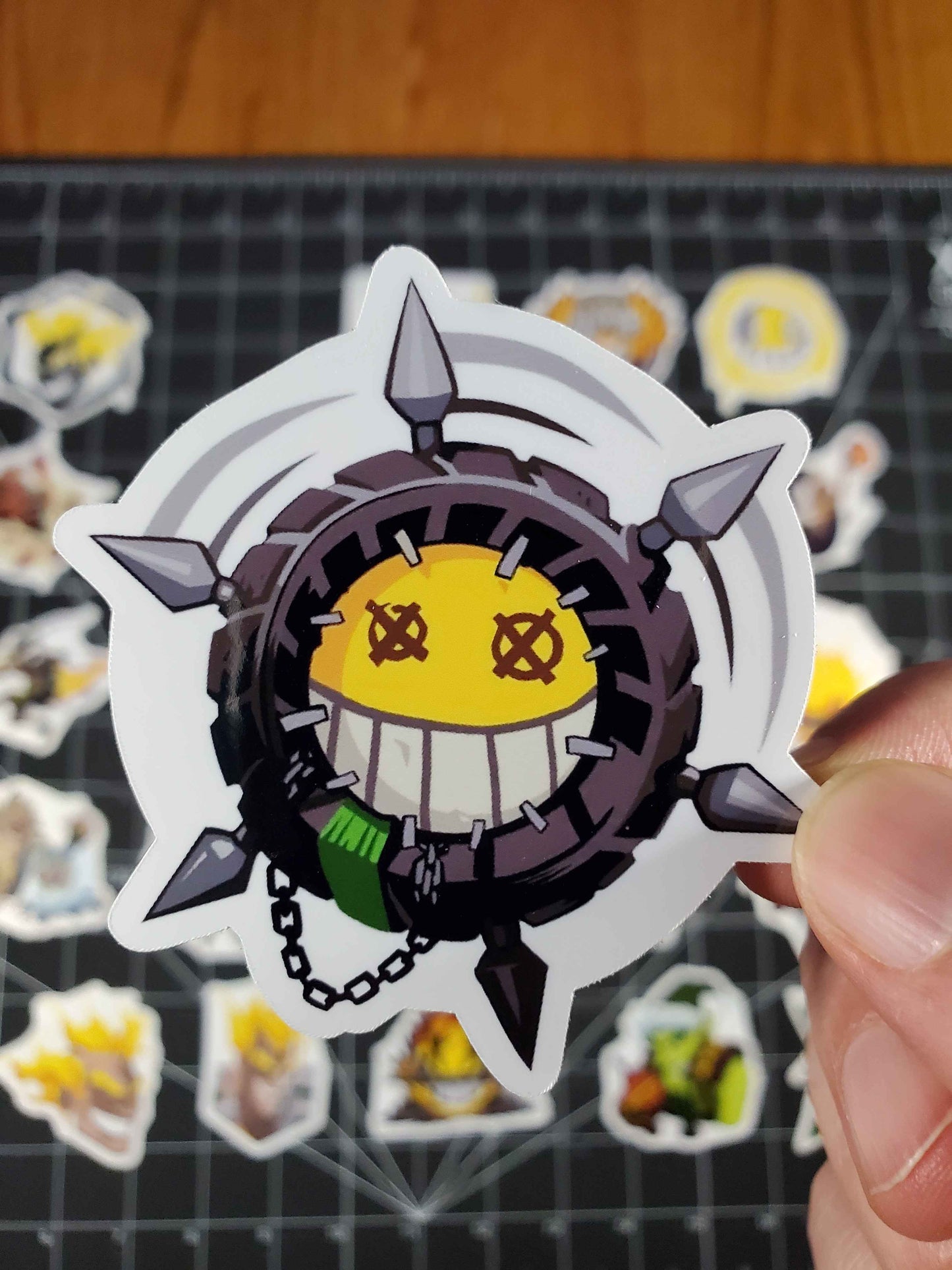 Overwatch 2 Junkrat Hero Spray's Sticker Set | 26 High Quality Glossy Vinyls