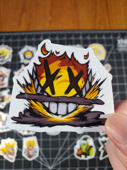 Overwatch 2 Junkrat Hero Spray's Sticker Set | 26 High Quality Glossy Vinyls