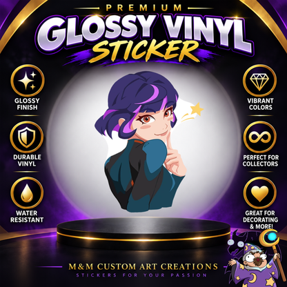 Juno from Overwatch 2 Glossy Vinyl Sticker SHEETS
