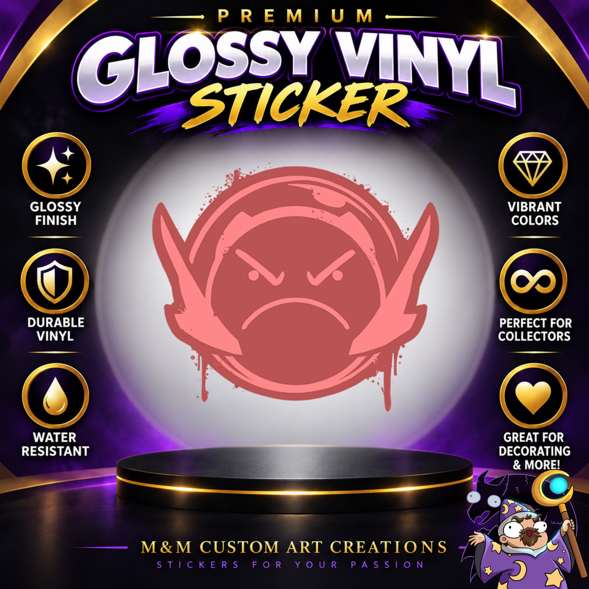 Juno from Overwatch 2 Glossy Vinyl Sticker SHEETS