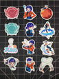 Overwatch 2 Juno Hero Sprays Sticker Set | 12 High Quality Glossy Vinyl Stickers