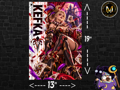 Final Fantasy Kefka 13x19 Art Print Poster | Choose 1 or Complete Set