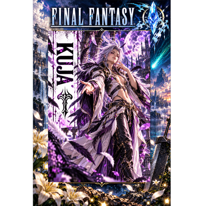 Final Fantasy Emet Kuja 13x19 Art Print Poster | Choose 1 or Complete Set