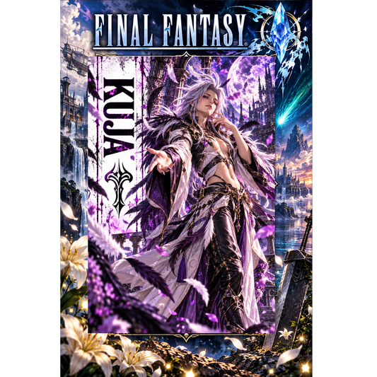 Final Fantasy Emet Kuja 13x19 Art Print Poster | Choose 1 or Complete Set
